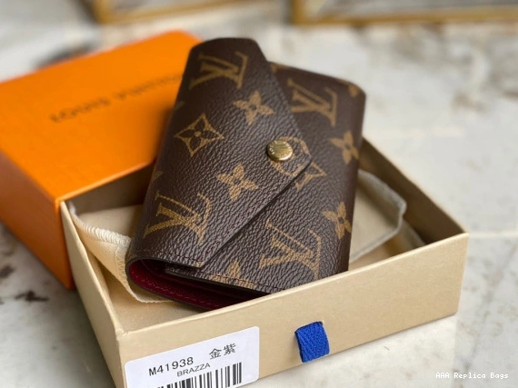 Aaa replica bags Vuitton Louis Wallet VICTORINE 0804